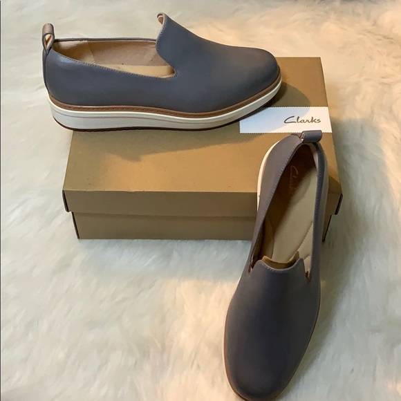 clarks teadale genna slip on